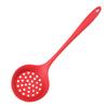 Colored Silicone Kitchenware Set: Non-stick, High Temp-Resistant, Food-Grade Spatula & Soup Ladle.