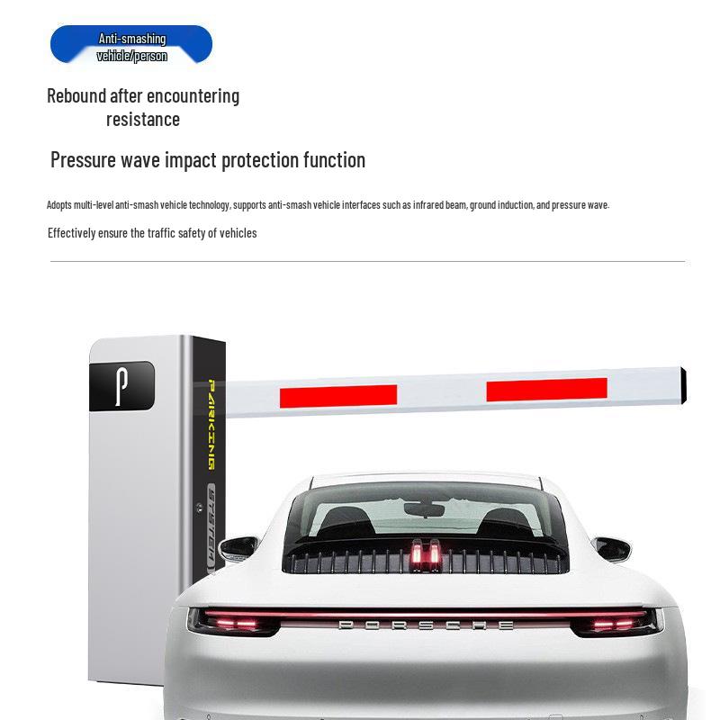 Stable, Adjustable-Speed DC Brushless Barrier Gate with 1.5-Second Lift