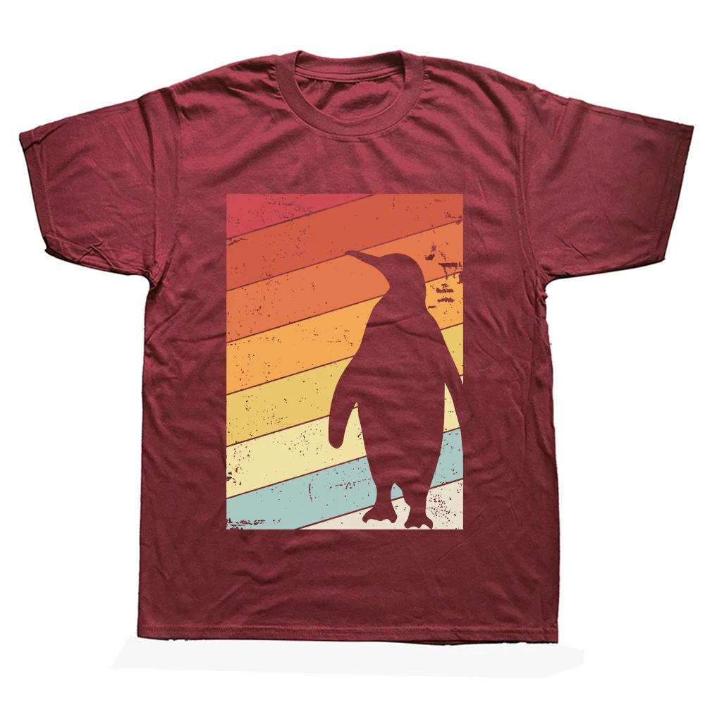 Penguins of the World Funny Animals Cute Penguin Tee Tops Round Neck ShortSleeve Fashion Tshirt Clothing Casual Basic Tshirts