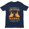 This Is What An Awesome Nanna Looks Like T Shirt Gift For Unisex Unisex Kids