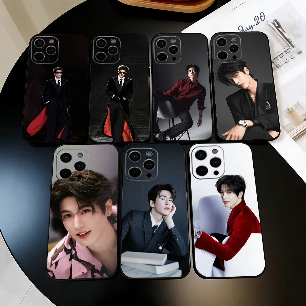 Handsome K-Krien Z-Zhang L-Linghe Phone Case For iPhone 17, 16,15,14,13,12,11 Plus,Pro Max, Others Soft Black Cover