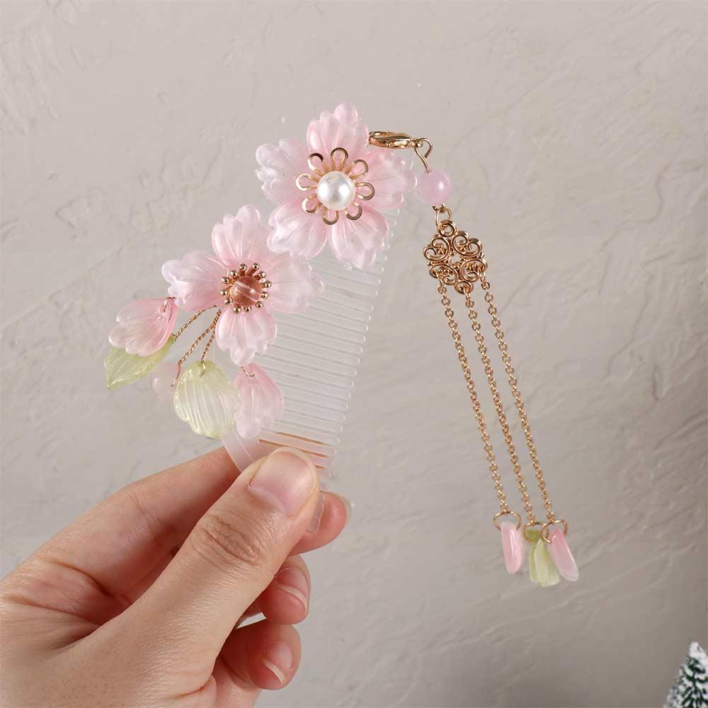 Hair Sticks Pearl Ancient Style Hairpin Children Hairpin Hanfu Hair Comb Chinese Style Headwear
