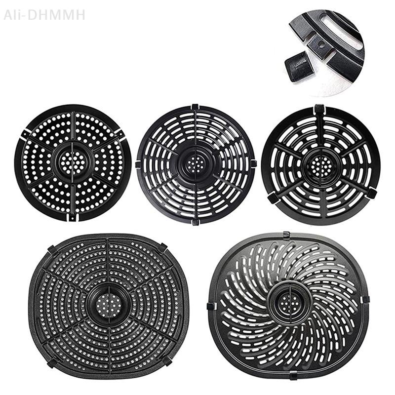 3/5/10 Pièces Tampons en Caoutchouc pour Friteuse à Air Adaptés Plaque Crispeuse Power Air Fryer Housse de Protection de Rechange pour Plaque de Gril de Friteuse à Air