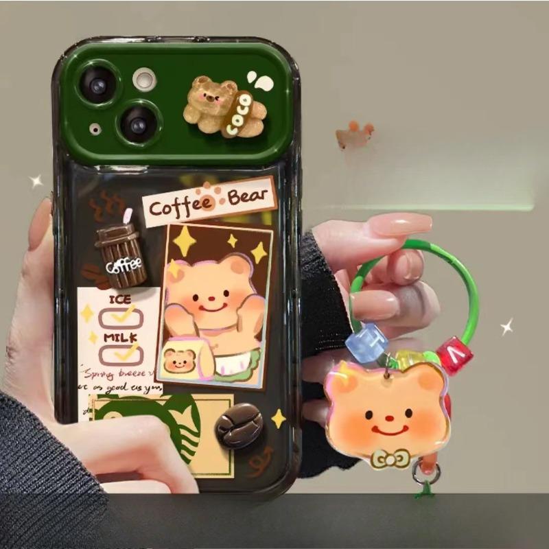 Capybara Puppenanhänger Geeignet für Apple 15 Handyhülle Iphone14/13pro Klappspiegel Xs Silikon