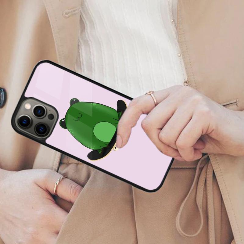 Frog Skateboard Cute Kawaii Magnetic Phone Case For APPLE iPhone 17 Air 16 14 13 12 Pro Max 15 Plus Wireless MagSafe Cover