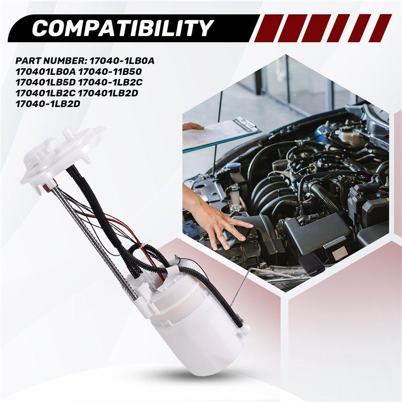 Electric Fuel Pump Assembly For Nissan Patrol Y62 2010-2017 Part Numbers 17040-1LB2D 17040-1LB2C 170401LB2D
