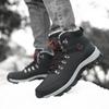Mode Herren Casual Winter Schnee Stiefel Outdoor Wandern Sneakers High Top Kletterschuhe
