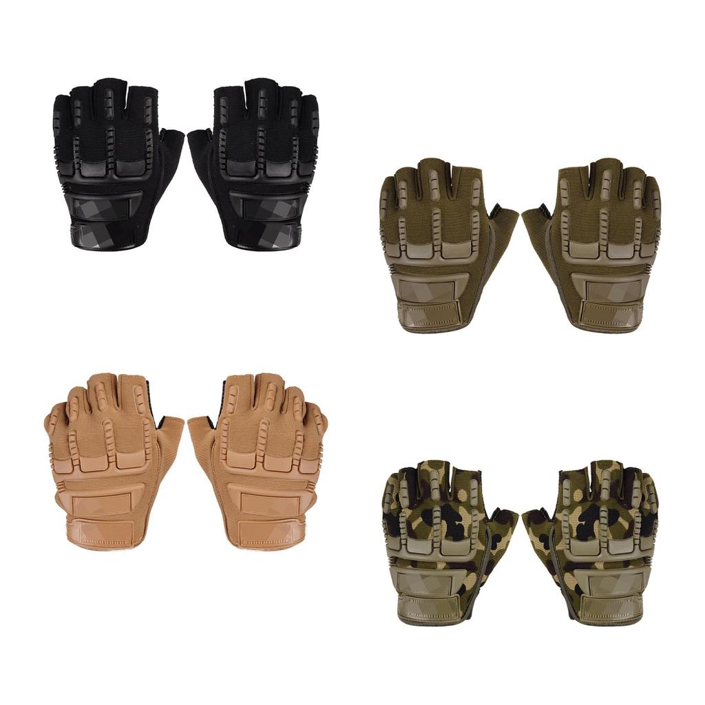 Half Finger Gloves Fingerless Gloves Comfortable Bike Gloves Gym Gloves for Running Driving Outdoor Activities Men Adults
