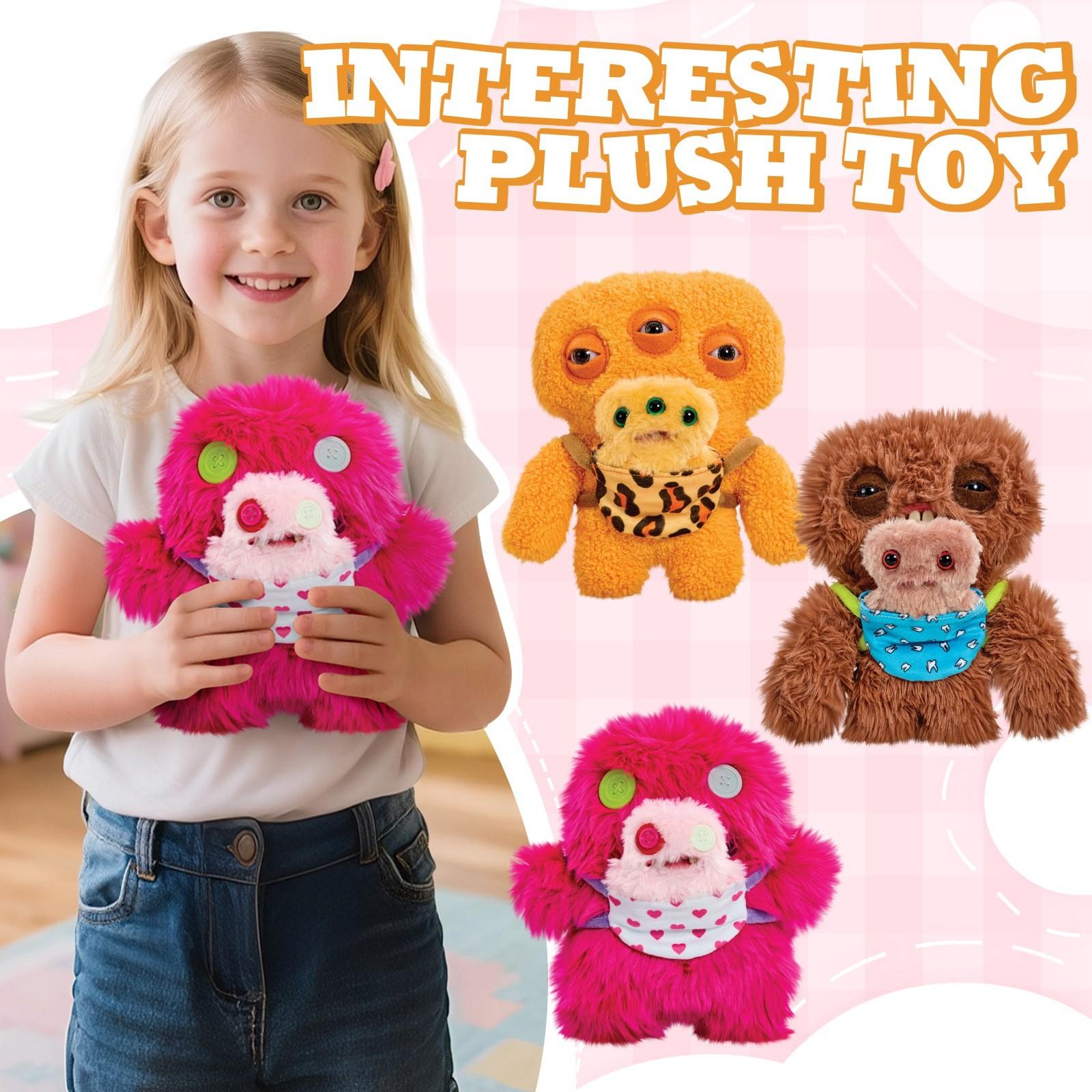 

Plush Doll Atmosphere Home Decoration Doll Children s Gift Doll One Size коричневий