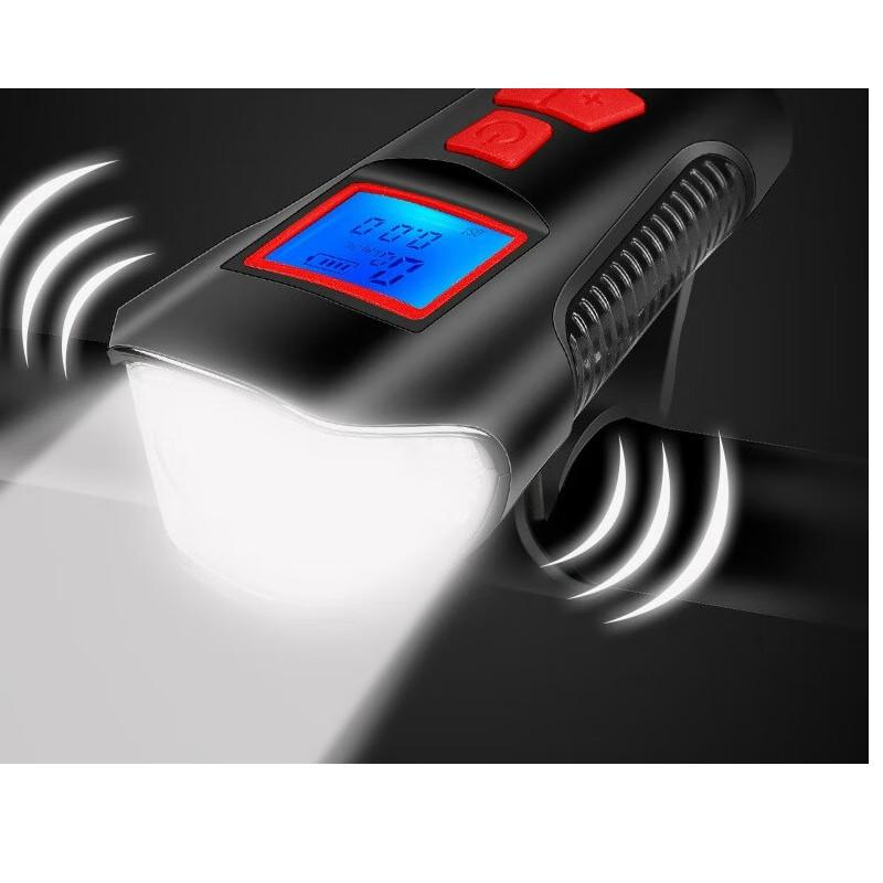 Multi-functional Bicycle Front Light with Computer