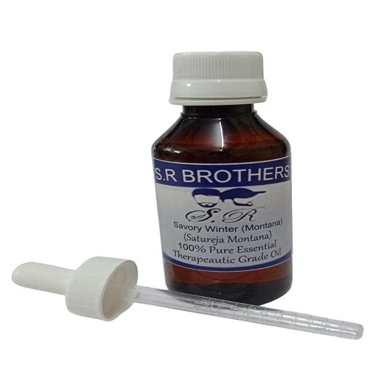 

S.R Brothers Savory Winter (Montana) (Satureja Montana) Pure & Natural Therapeutic Grade Essential Oil Plastic with Dropper 10 ml
