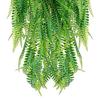 2pcs Green Artificial Green Foliage 31.50in Artificial Leaf Decor Decorative Fake Plants  Garden