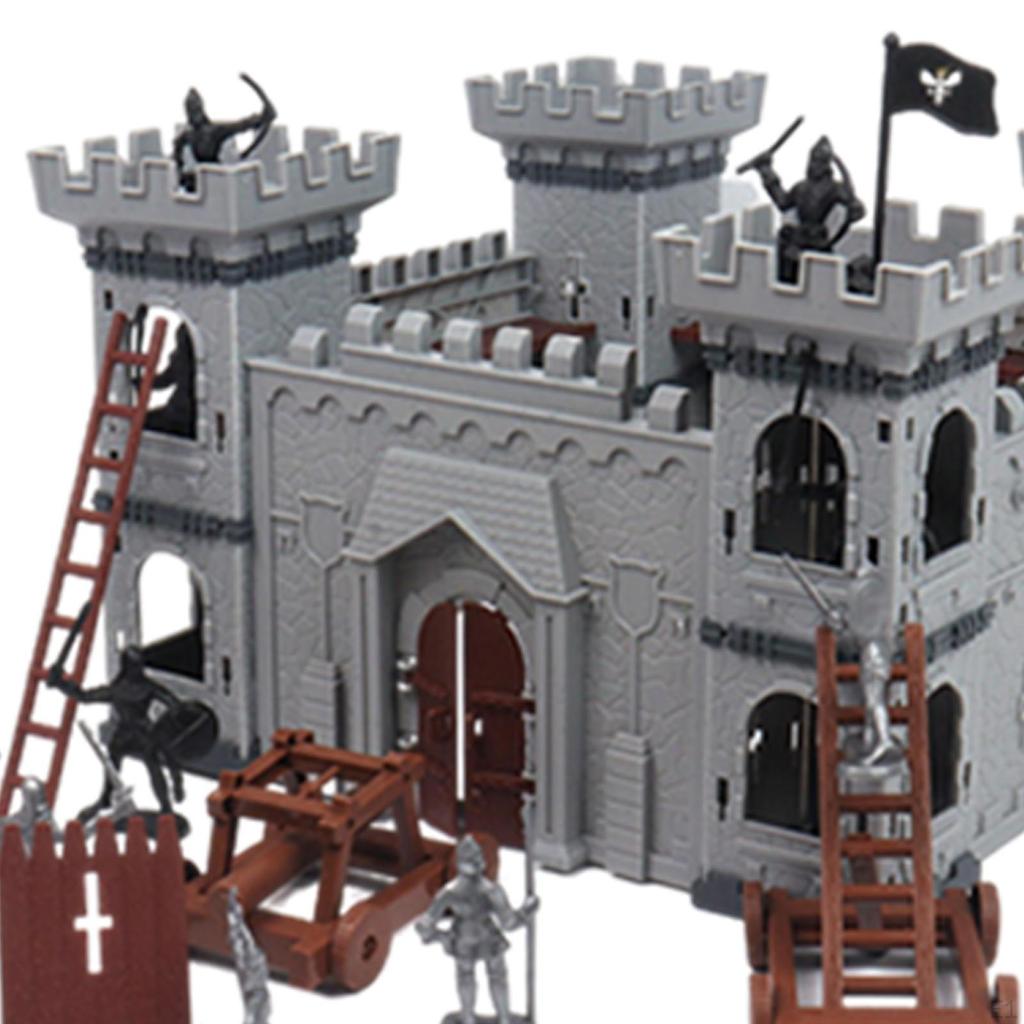 C Battle Model Set TroopCarrierVehicle Multicolor Simulate Siege War for Development Logical Men