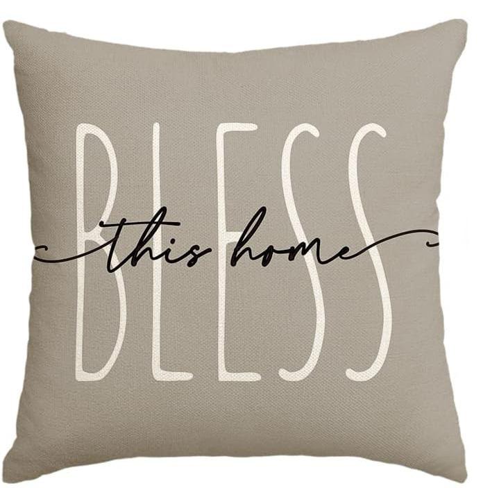 Minimalistisches Design Kissenbezug Leinen Kissenbezug Schlafzimmer Kissenbezug Kissen Spezial Sofakissen Heimdekor 45*45cm 4 Stück