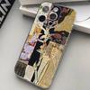 China Chic Mosaic Graffiti Green Rattan Phone Case For iPhone 17 15 14 13 11 12 16 Pro Max Plus Mini Transparent Silicone Soft
