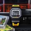 Casio G-SHOCK Men's Stainless Steel 200M Water Resistant Shock Resistant Alarm Quartz Watch DW-5610MT-1