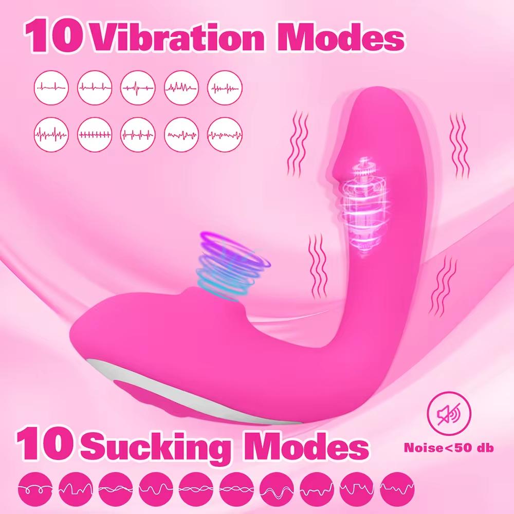 Rechargeable Personal Massager for Women, Soft Silicone G-Spot Stimulator
