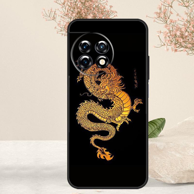 Fashion Chinese Dragon Case For OnePlus 15R 13R 13T 15 13 12 12R 11 10T 8 9 10 Pro Nord 5 CE 4 3 Lite N20 N30 Cover