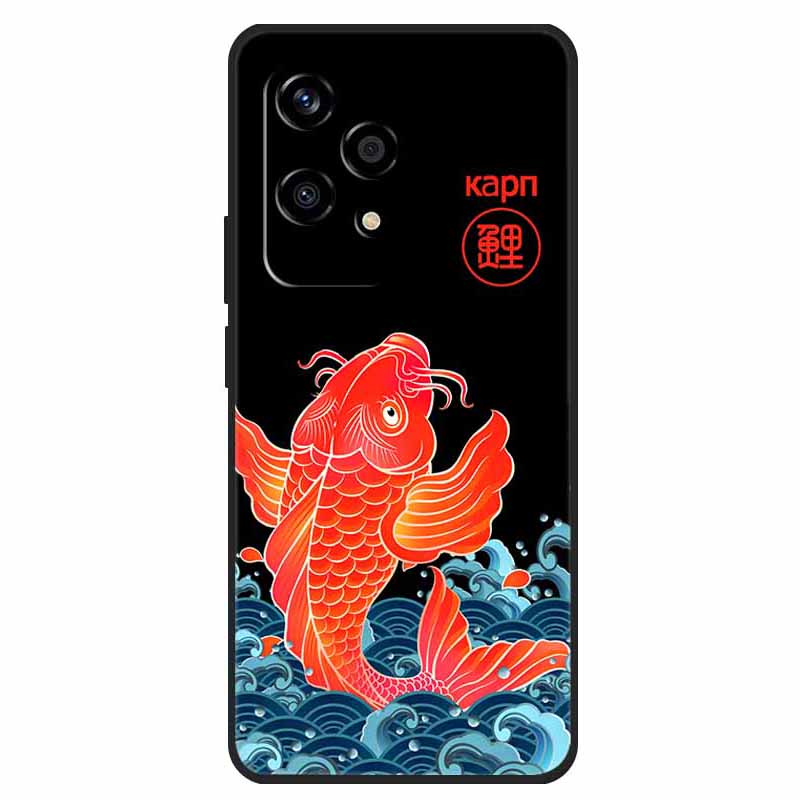 Etui na Honor 200 Lite Wzór Drukowany TPU Odporny na Wstrząsy Pokrowiec na Telefon