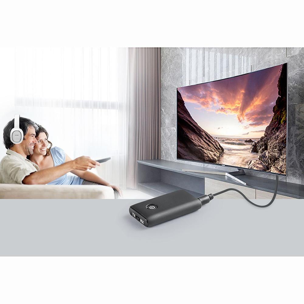 Bluetooth 5.0 Transmitter and Receiver, Wireless 3.5mm Adapter