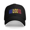 Drapeau de la Moldavie Typographie Casquette de baseball Streetwear Unisexe Femmes Casquette Trucker Impression Haute Qualité Sports d'extérieur Casquette Snapback