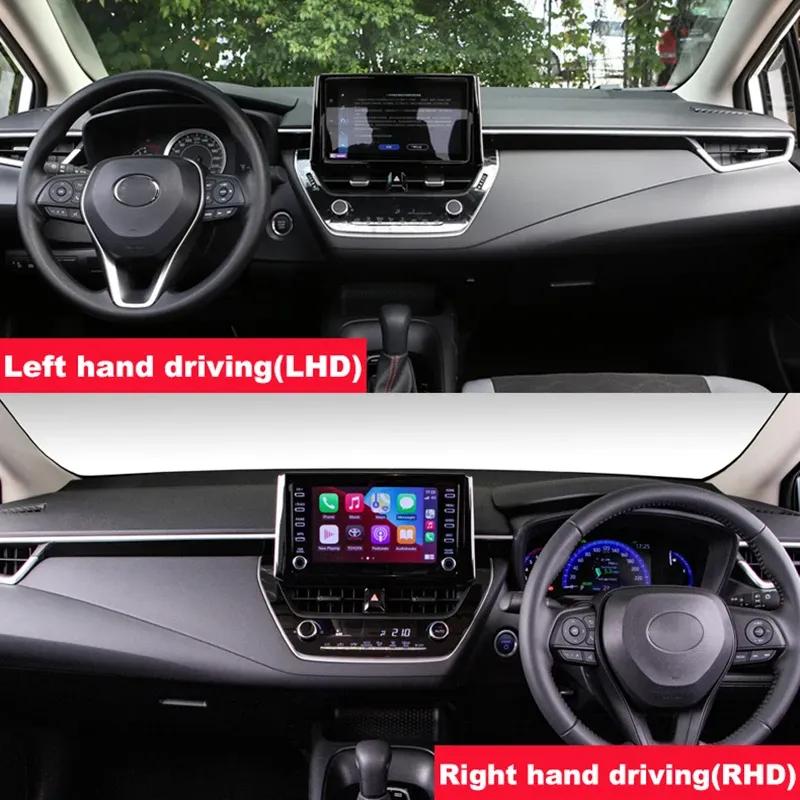For Toyota Corolla E210      2024 Car Dashboard Cover Mat Avoid light Pad Sun Shade Dash Board Cover Carpets