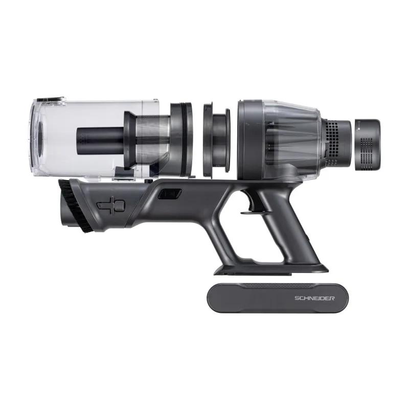 Schneider - Sch_v55p - 180 Aw - Foldable Cordless Stick Vacuum Cleaner with Stand - I-sense Technology