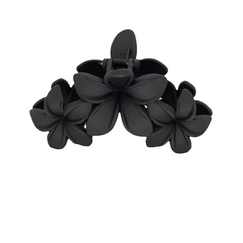 Flower Hair Clip Female Vintage Temperament Versatile Plate Hair Clips Headdress Frosted Shark Clip Grab Clip Hair Accessories
