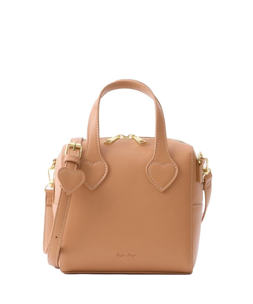 Heart Stitch Shoulder Lightweight Bag, 2-Way,