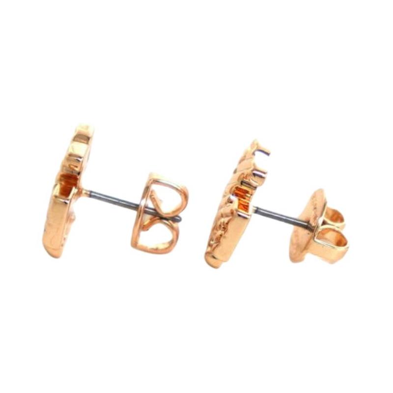 TORY BURCH Brand Design Brass Earrings Women's Rose 159238 654-rose gold F