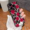 K-Kates S-Spades Flower Phone Case For Iphone 17 Pro Max 16 15 14 Pro Max 13 Mini 11 12 Xr X Xs SE Plus Back Cover