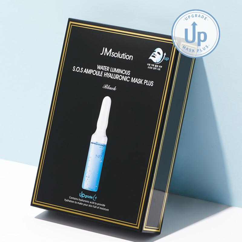 JM Solution Water Luminous S.O.S Ampulle Hyaluronsyre Maske Plus 10 stk
