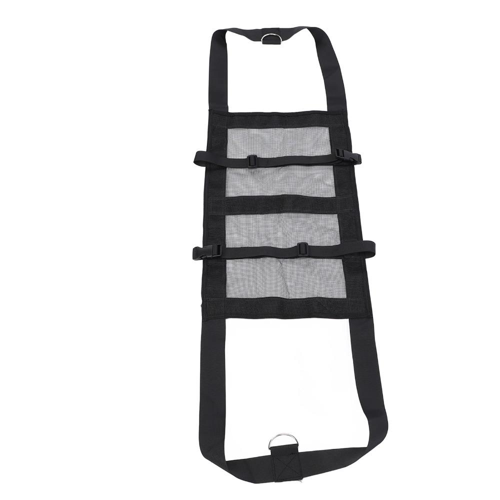 Breathable Mesh Animal Weighing Sling Adjustable Hanging Weight Sling Professional Farm