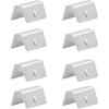 16pcs Wind Rain Deflector Channel Clips Set Universal Stainless Steel Fitting Fixing Retaining Replacement Clip Compatible with Heko G3 Sned