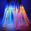 20LED Christmas String Lamp Waterproof Solar Bubble Column String Lights Festival Decration Color