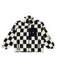 Ben Davis White Label Boa Fleece Jacket Black