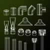 DIY Clear Aquarium Skimmer Acrylic Lily Pipe Spin Surface Inflow Outflow Water Plant Tank Filter Cleaning Fish Tank Accessories
