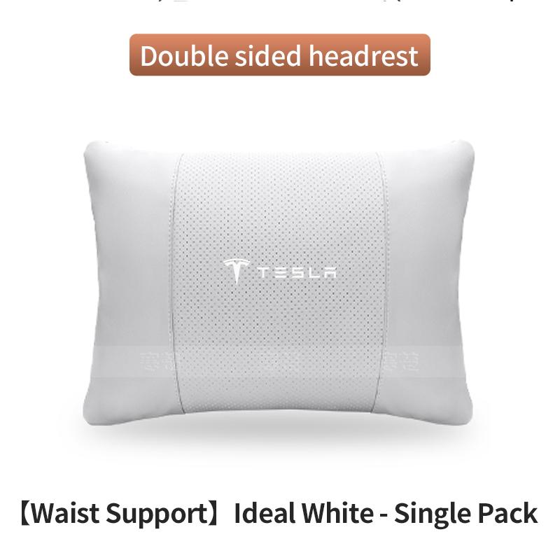 

For Tesla Model 3 Model Y Model S Model X Car Headrest Neck Support Seat Lumbar cushion Breathable Soft Neck Pillow Waist pad