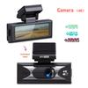 4K Dual Lens Dash Cam, Front and Rear Recording, Super Wide Angle, Night Vision, WiFi, GPS
