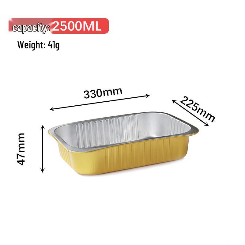 Sealable Aluminum Foil Takeaway Container