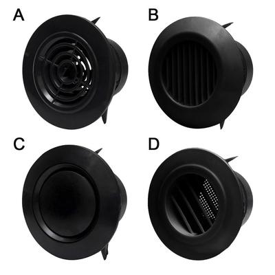 75/100/150mm Ducting Ventilation Grilles Air Vent Cover Extract Valve Grille Durable Air Circulation Vents Cap Home Decoration
