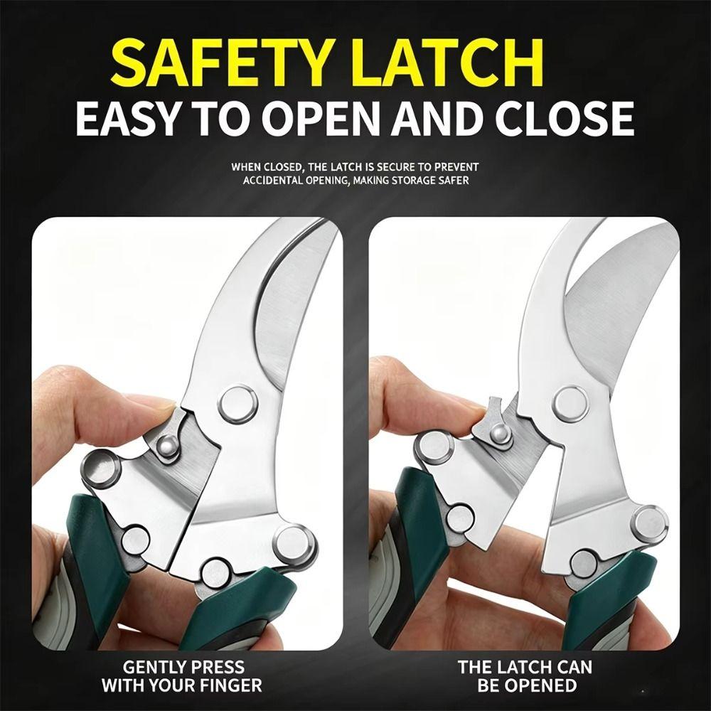 Foldable Pruning Shears Stainless Steel Branch Pruner Convenient Plant Branch Trimmer  Landscaping