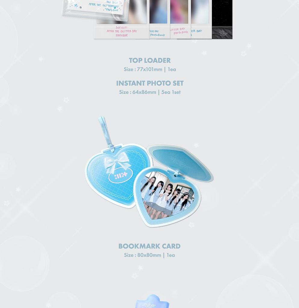 [POB] ILLIT - AFTER THE GLITTER DAY - 2025 Photobook