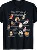 Funny T-Shirt for Cat Enthusiasts - Christmas Edition with 12 Cat Breeds (Including British Shorthai