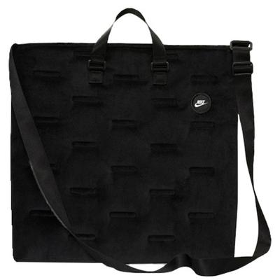 Velúrová látková taška Heritage, Nákupná taška, Prenosná crossbody taška, Taška cez rameno Unisex Čierna Ležérna DB4196-010