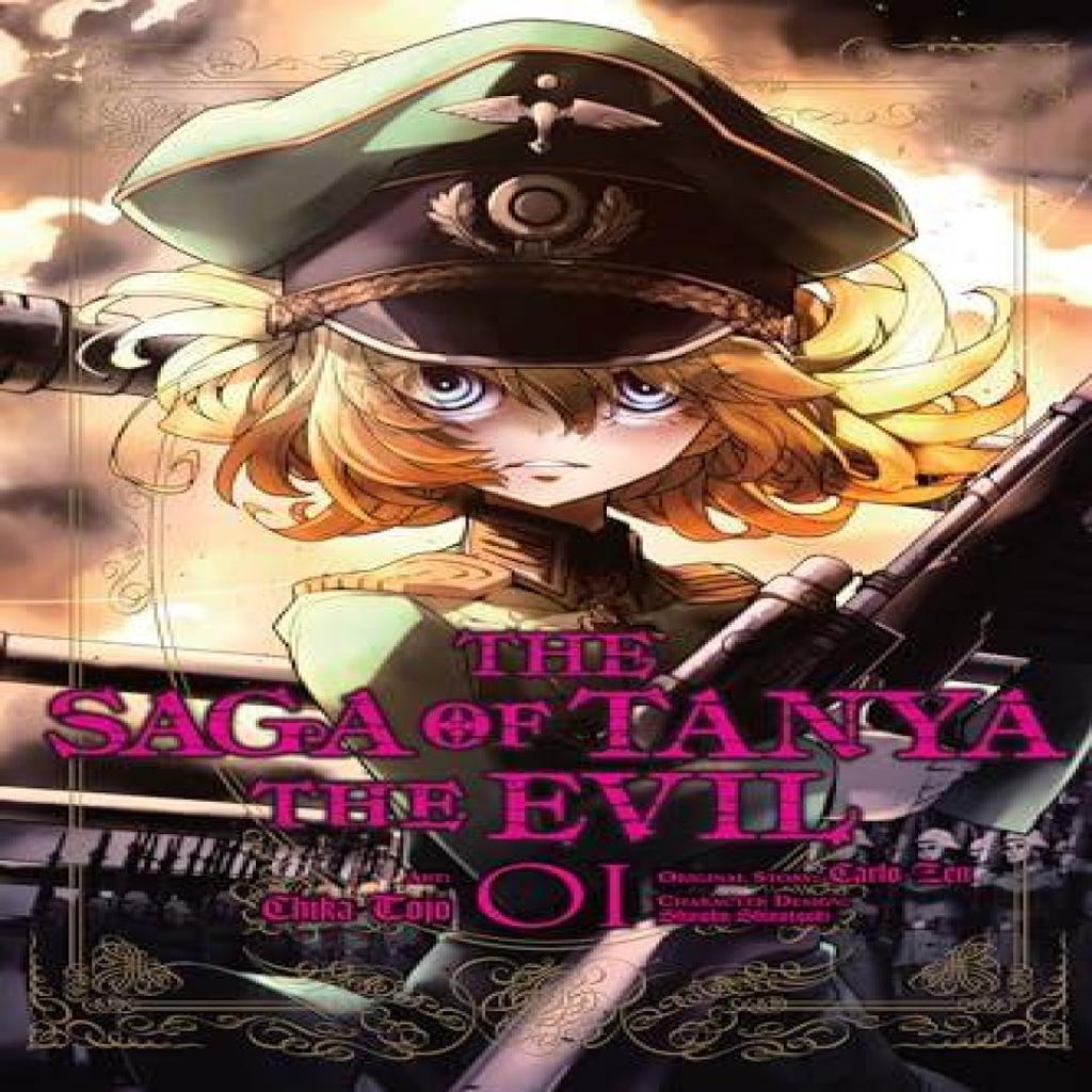 The Saga of Tanya the Evil Vol. 1 Manga by Shinobu Shinotsuki Paperback Book 9780316444040