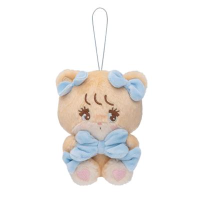 Mikko Personages Knuffel Lint Maskotte Mikko (5 soorten, ca.. 10cm) (Latte)