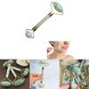 Exquisite White Flower Jade Facial Massage Roller Beauty Tool Face Massager
