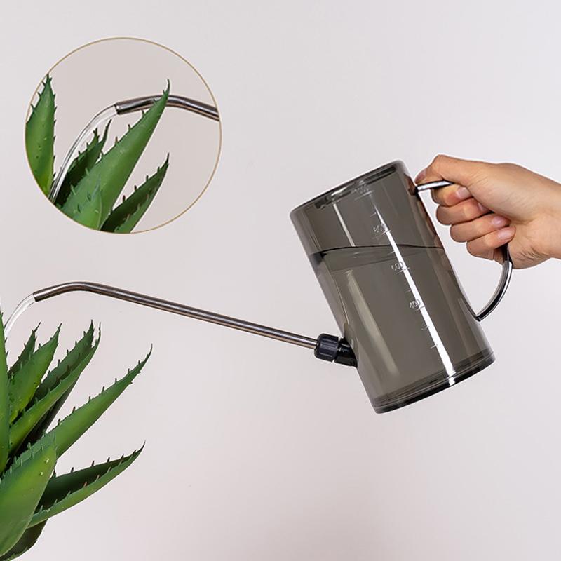 1L lange Mundgießkanne Pflanzensprinkler Topfhaus Bewässerungszubehör