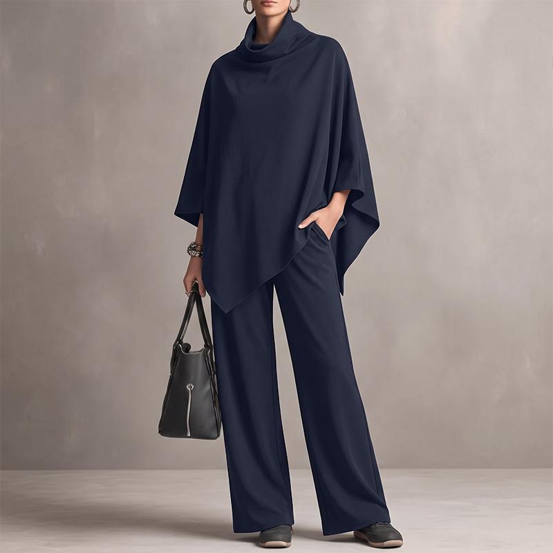 ZANZEA Women 3/4 Sleeve Asymmetrical Blouse And Long Pants Breathable Casual Two Piece Suit Sets